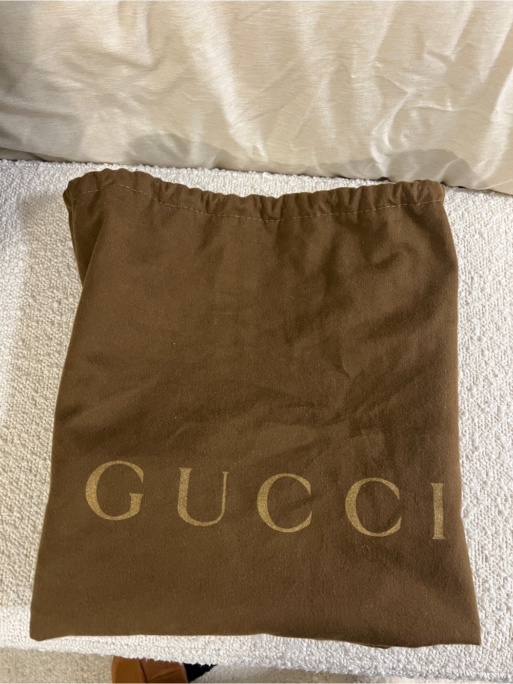 Gucci GG Soft Supreme Monogram Courrier Web Messenger Bag Beige Acero Multicolor - Picture 6 of 9